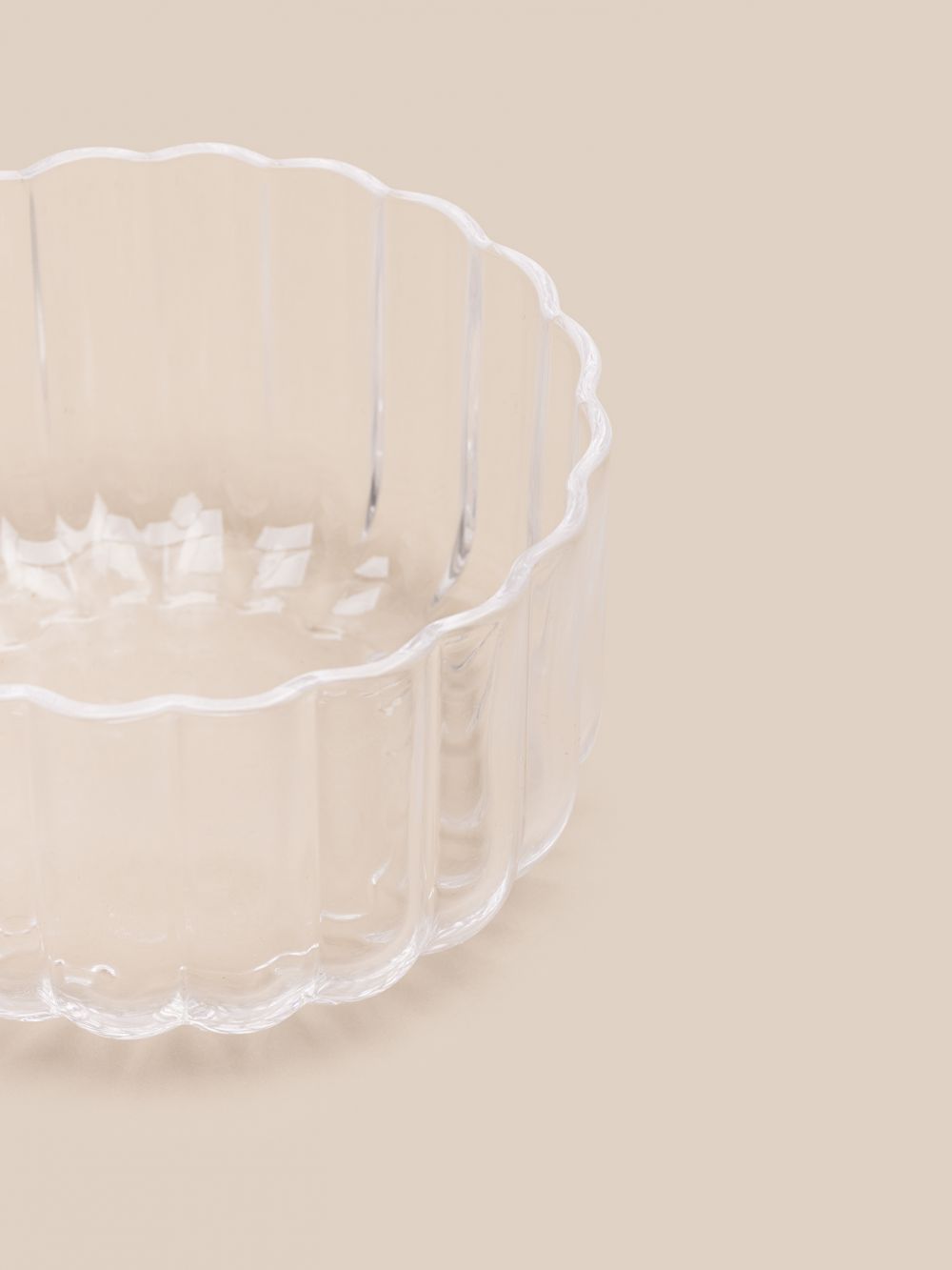 קערה מזכוכית פרח 360 מ”ל