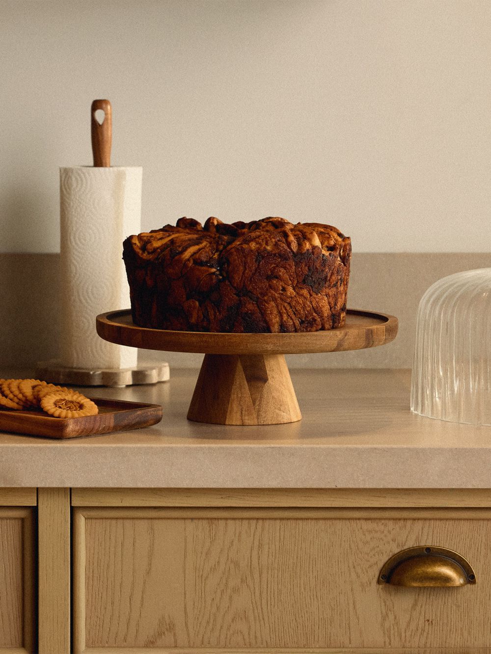 פעמון לעוגה על רגל פליסה 30CM