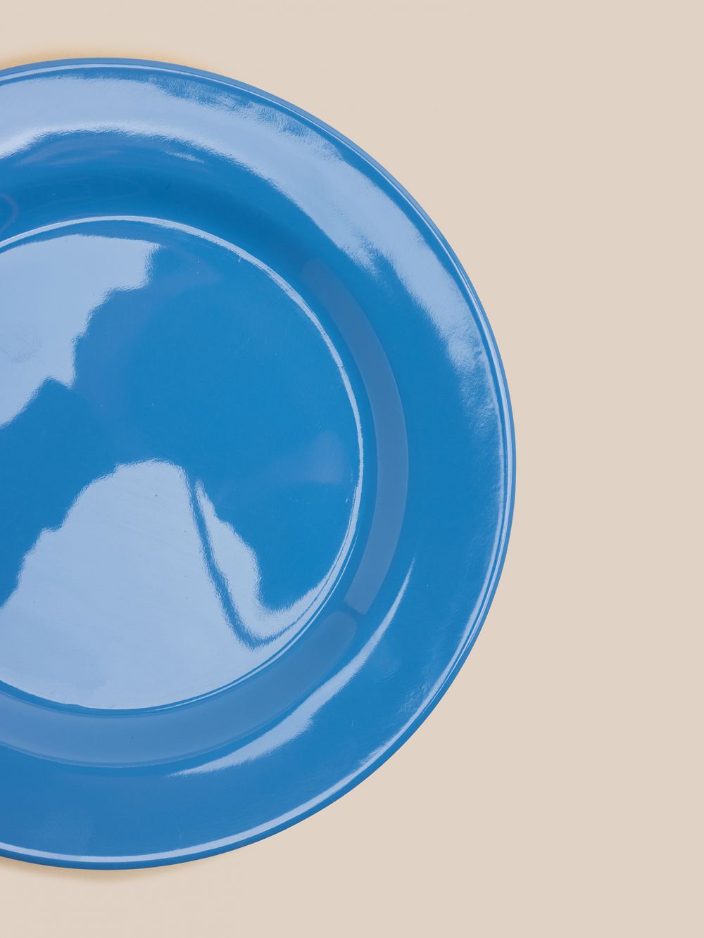 צלחת מנה ראשונה ממלמין בקוטר 20.5 ס”מ