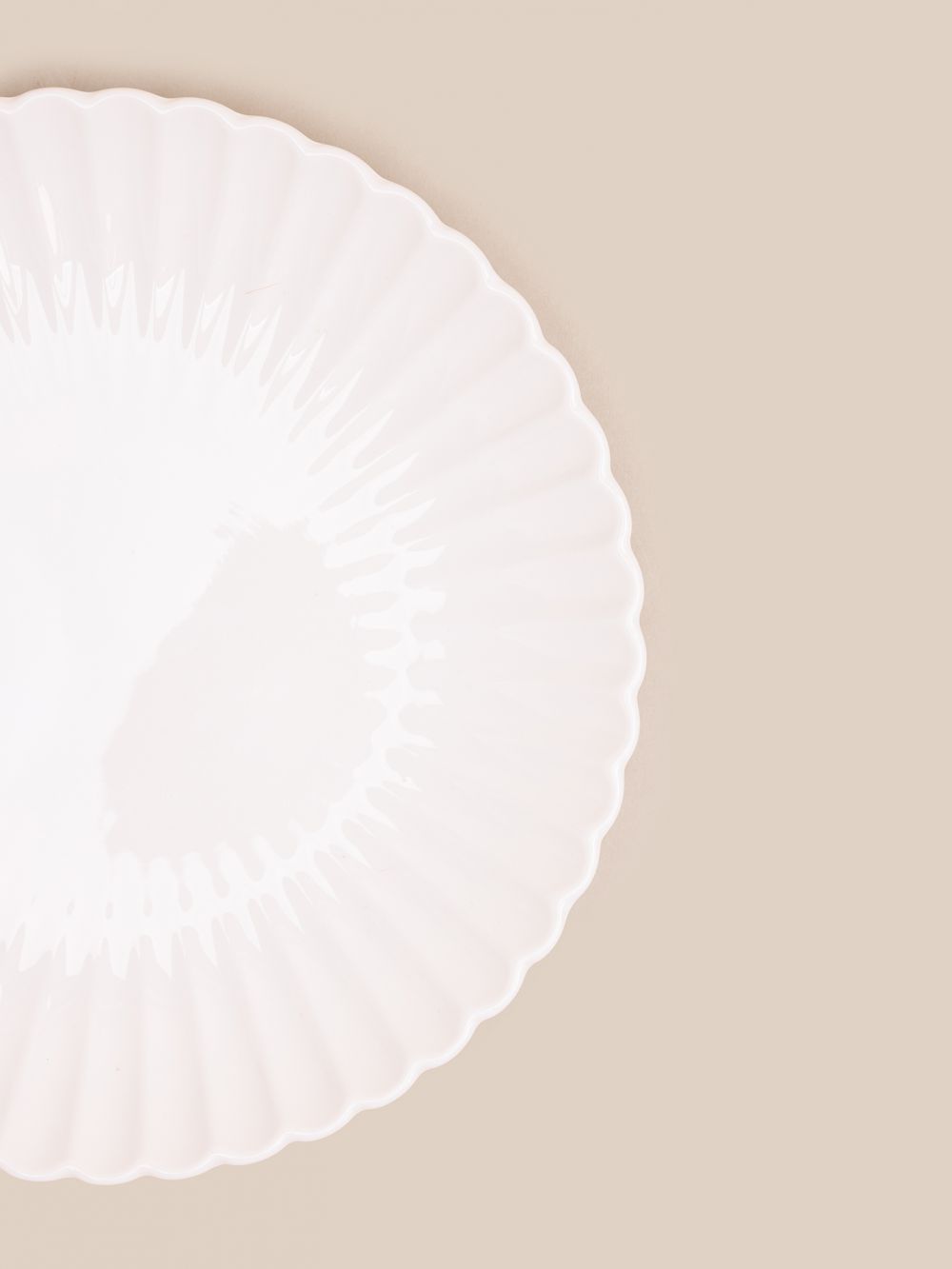 צלחת פורצלן מנה ראשונה פלורה 20.3 ס”מ