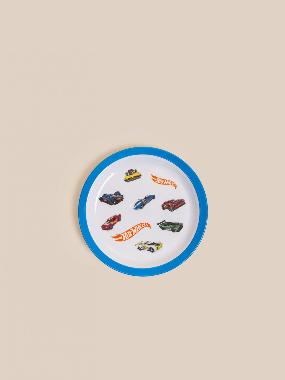 צלחת מלמין 21CM  HOT WHEELS