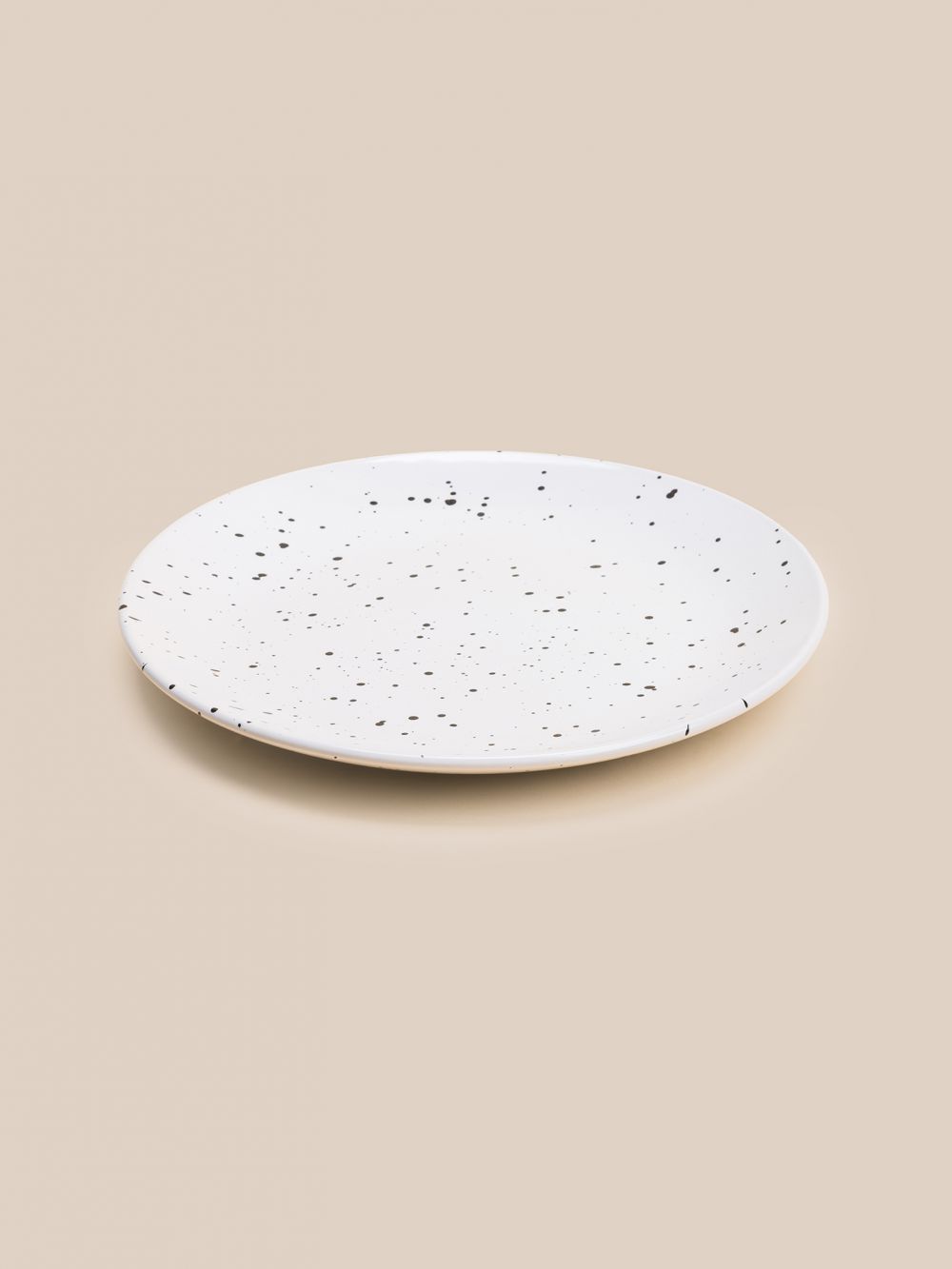 צלחת מנה עיקרית נקודות צבע 27CM