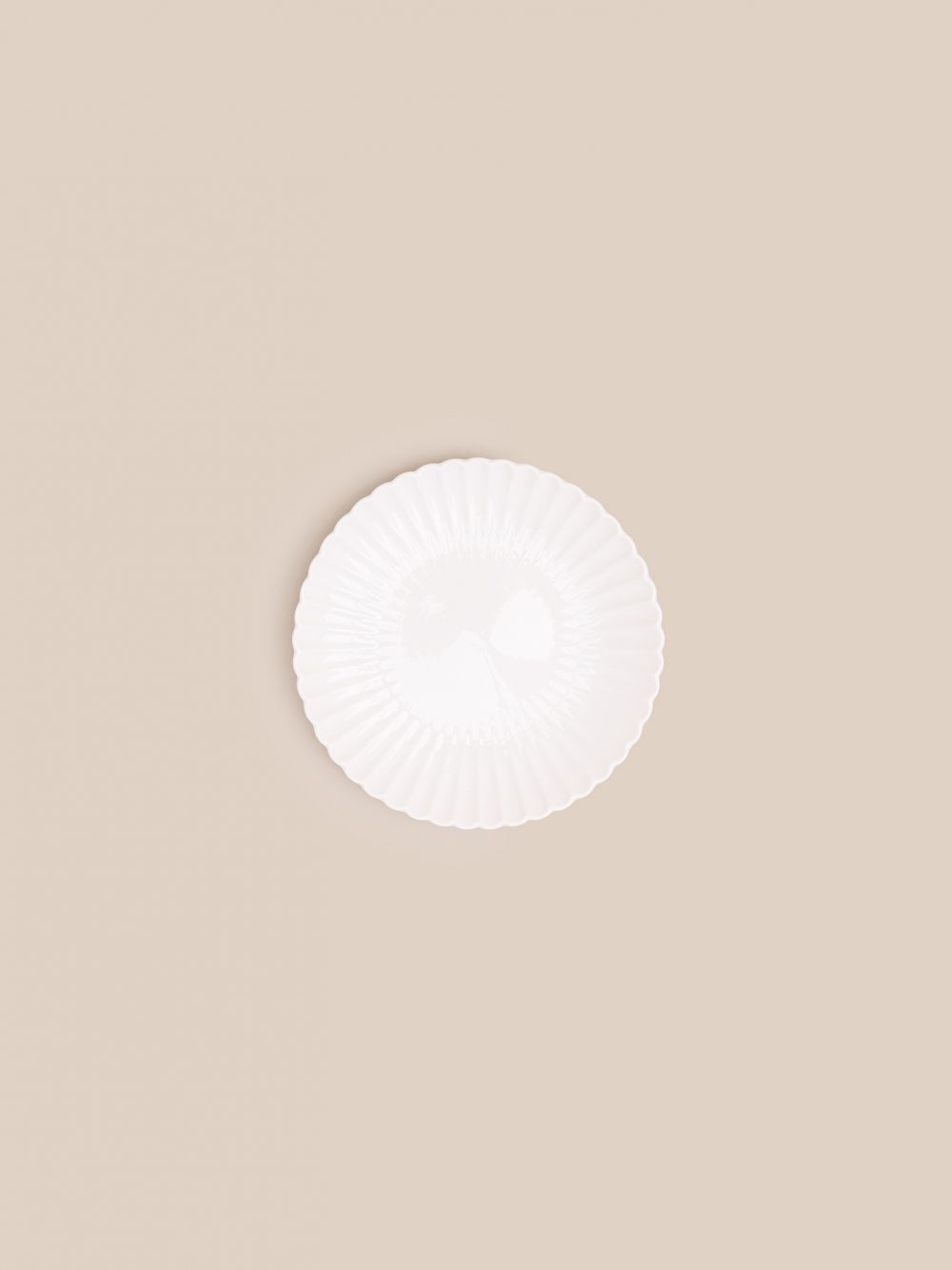 צלחת פורצלן קינוח פלורה 15.8 ס”מ