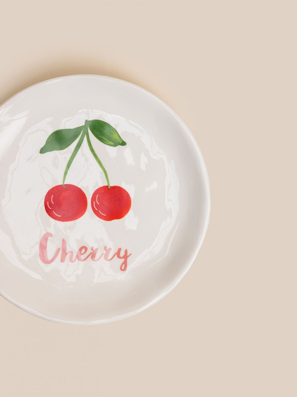 צלחת קינוח דובדבן 16.7cm