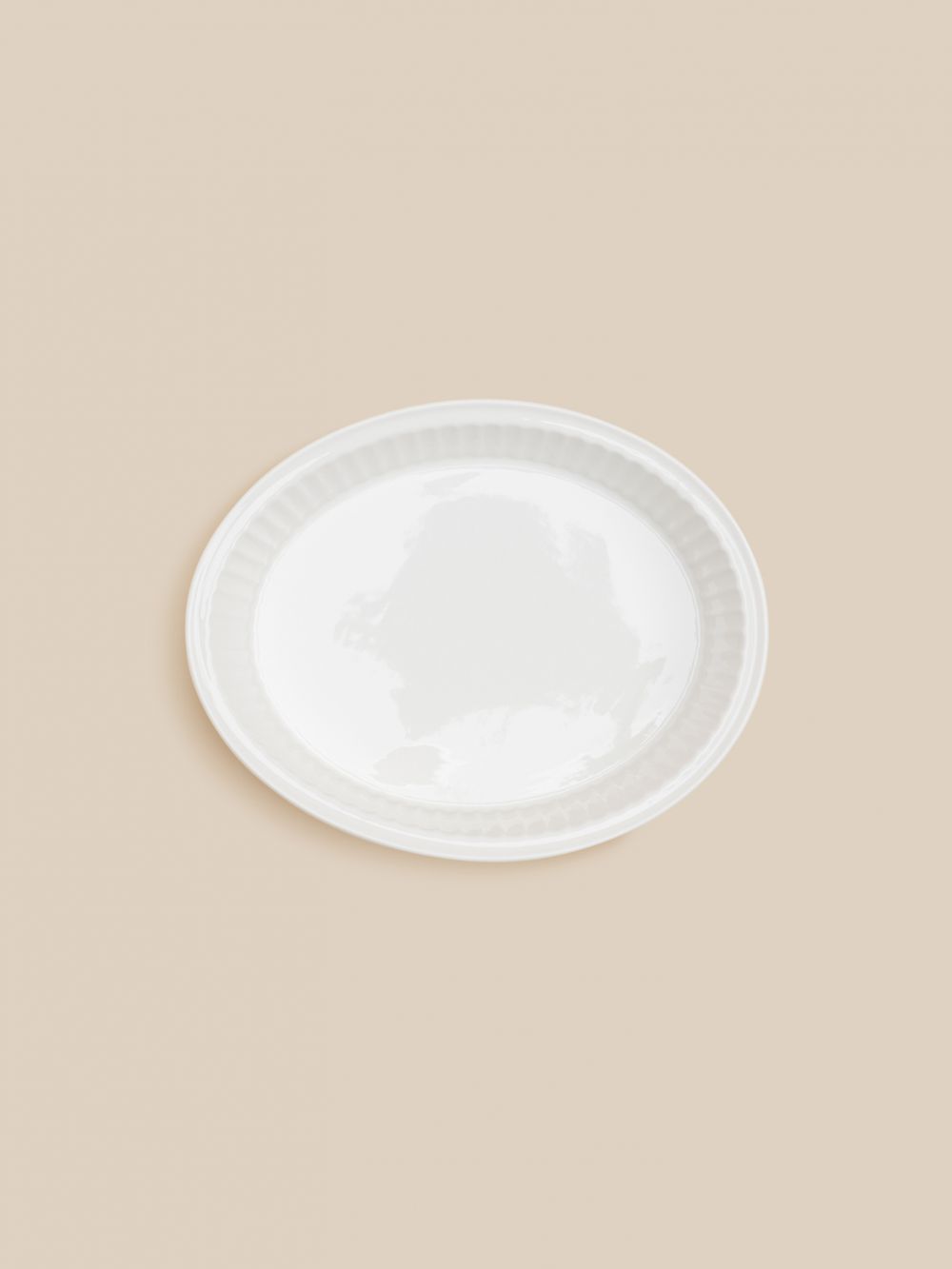 תבנית אפיה עגולה מפורצלן 21X17X5.5 ס”מ