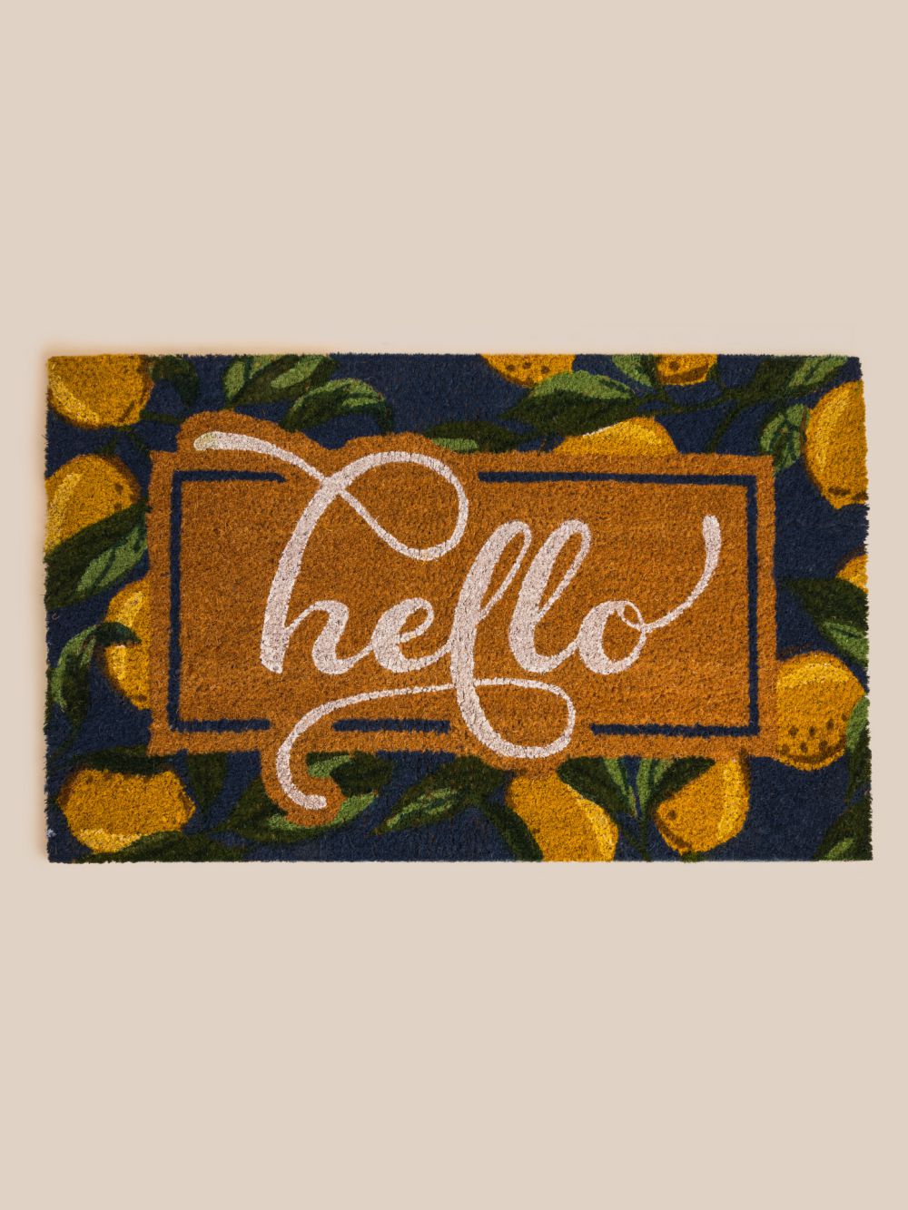 שטיח סף 45X75CM  לימונים HELLO