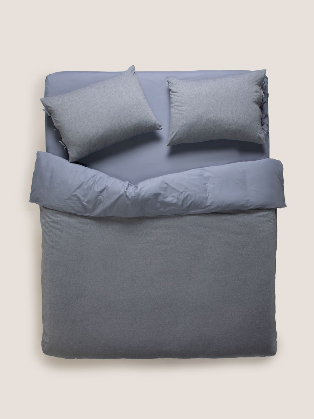 סט מצעים KNOTS DARK BLUE