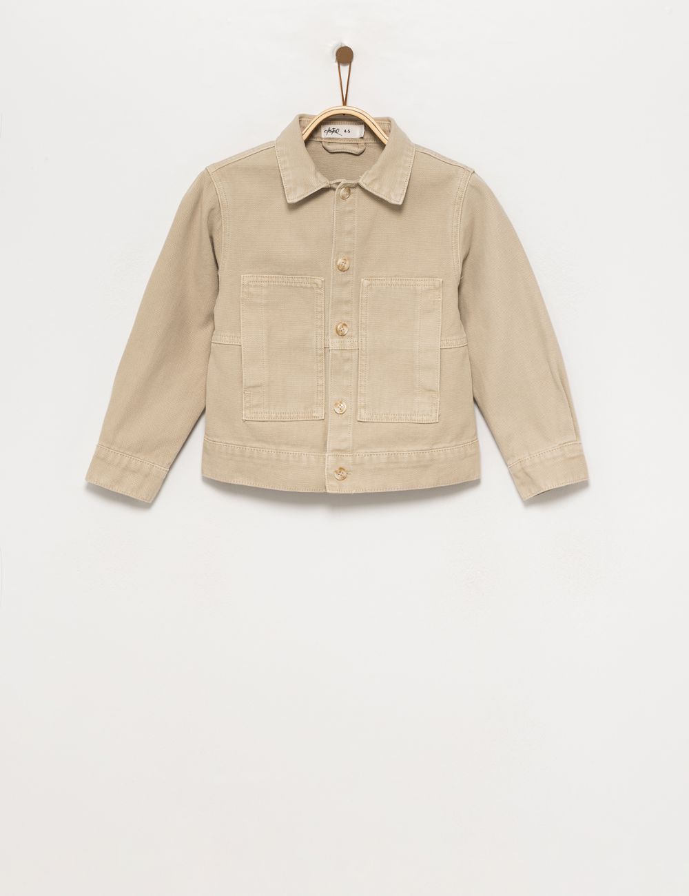 ג’קט שטוף עם כיסים