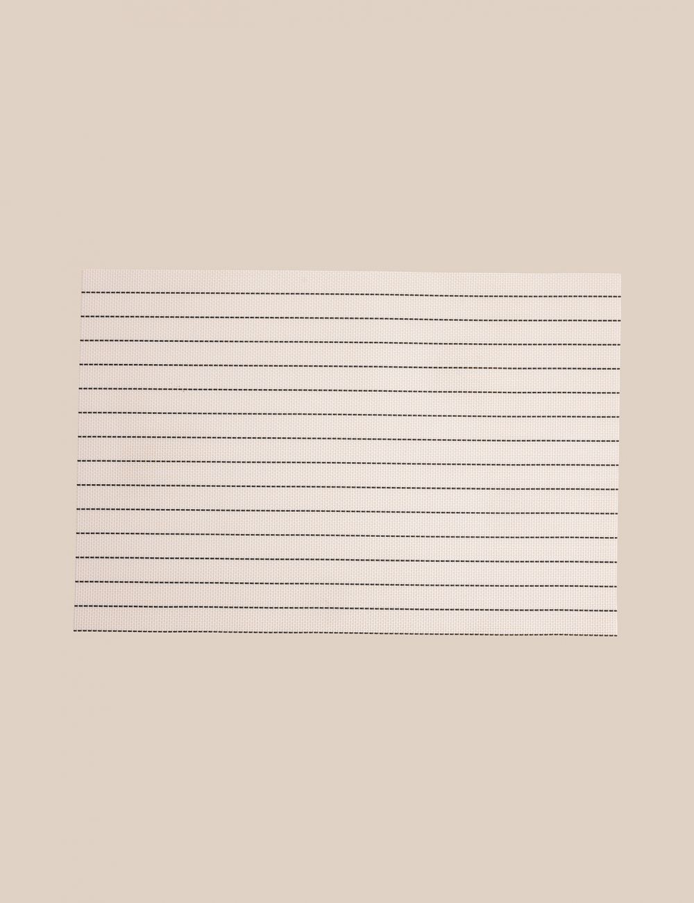 פלייסמנט וניל פסים שחור לבן