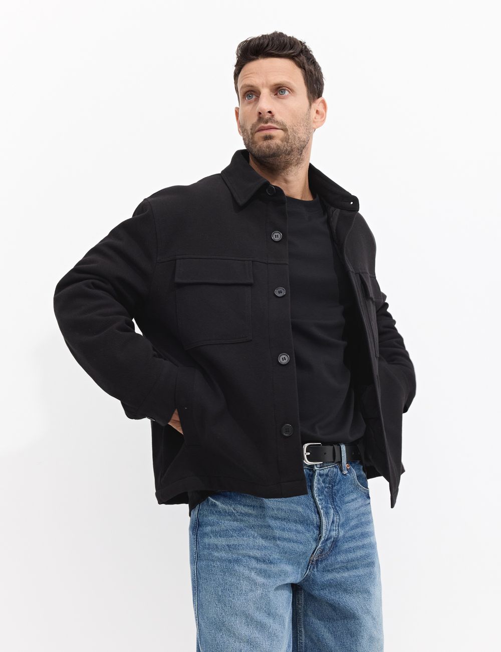 ג׳קט מבד טקסטורה