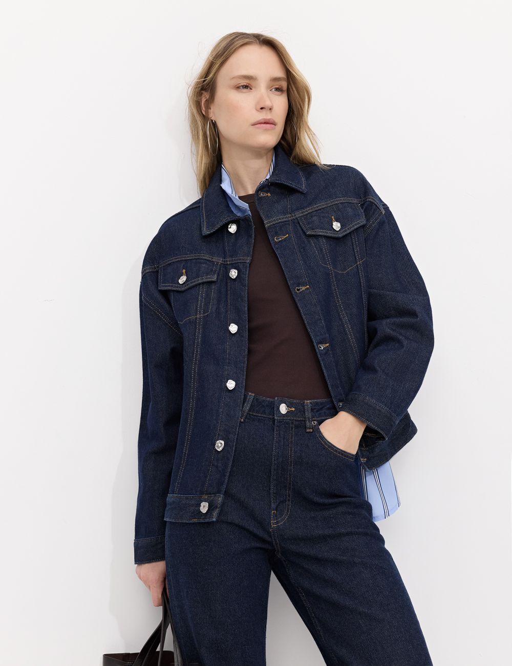 ג’קט ג’ינס אוברסייז