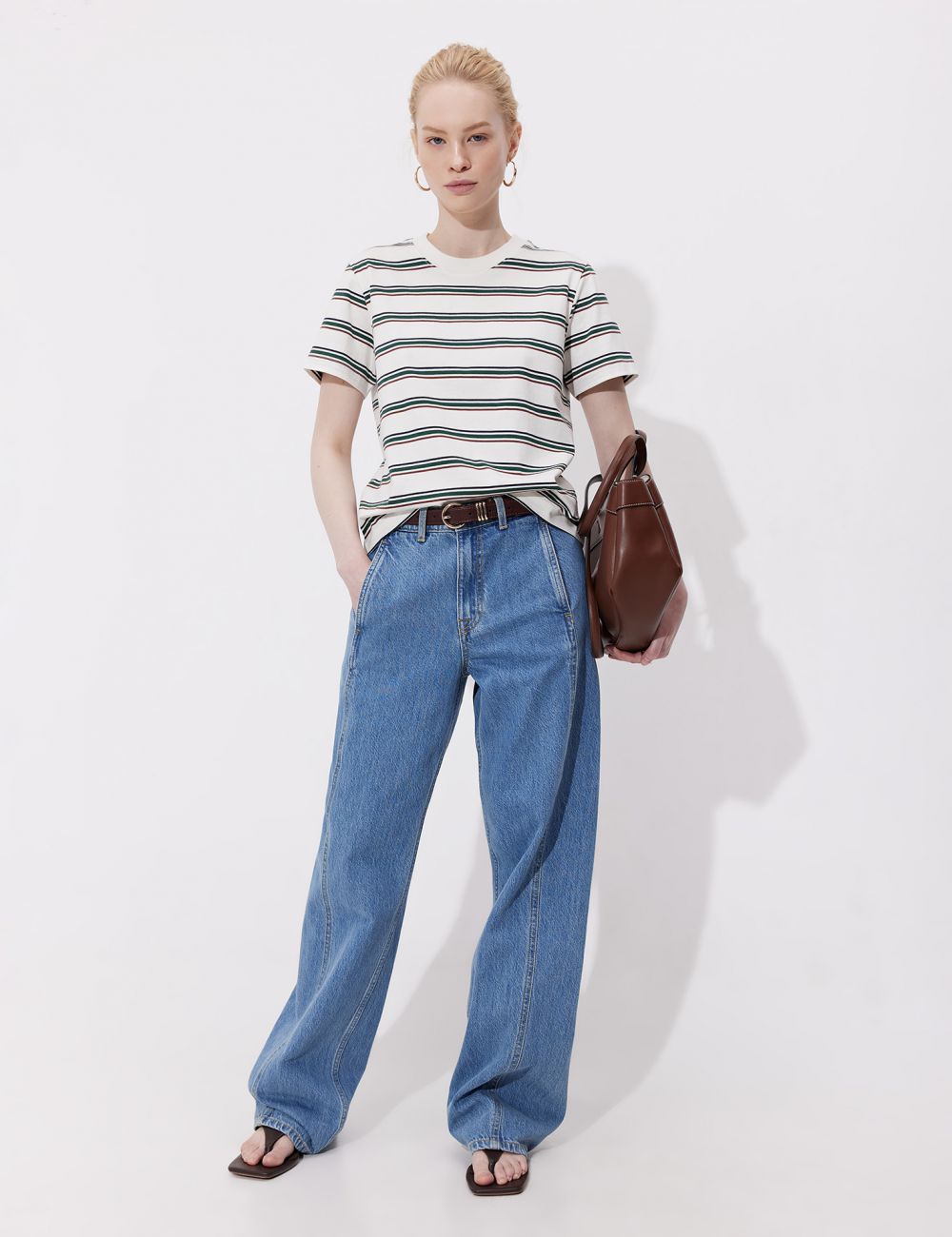 ג׳ינס STRAIGHT תיפורים