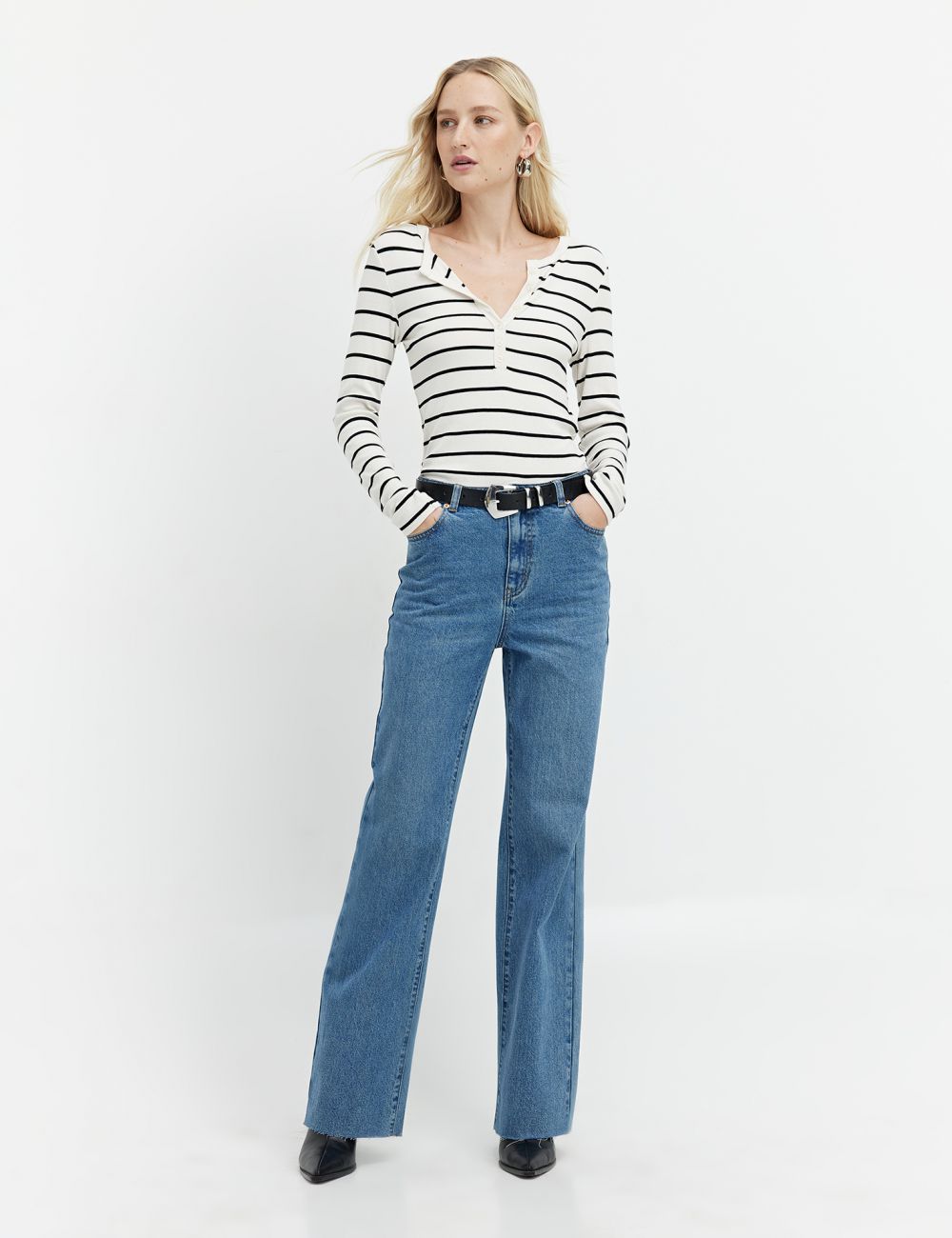 ג’ינס WIDE LEG