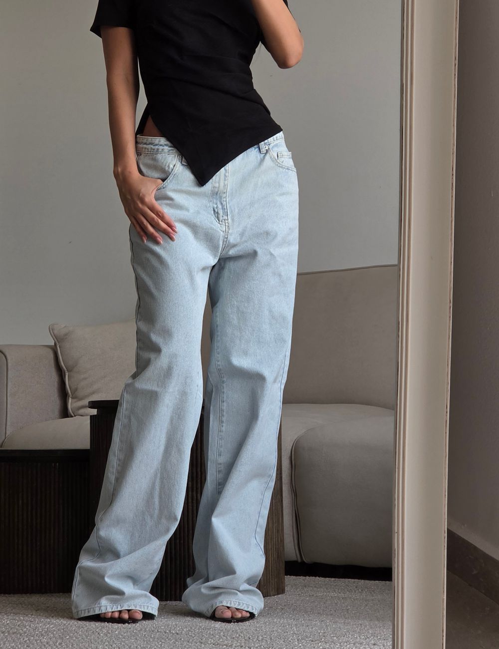 ג’ינס WIDE-LEG