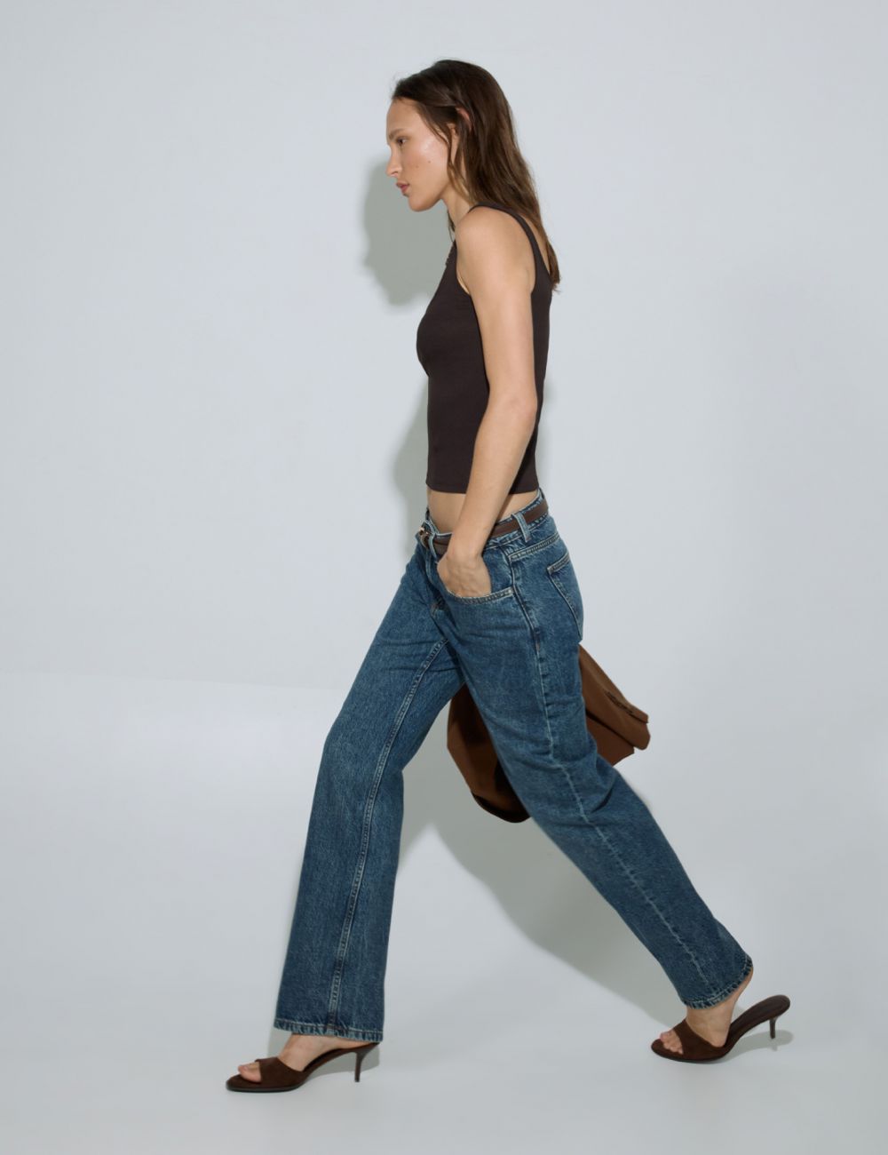ג׳ינס Mid rise STRAIGHT