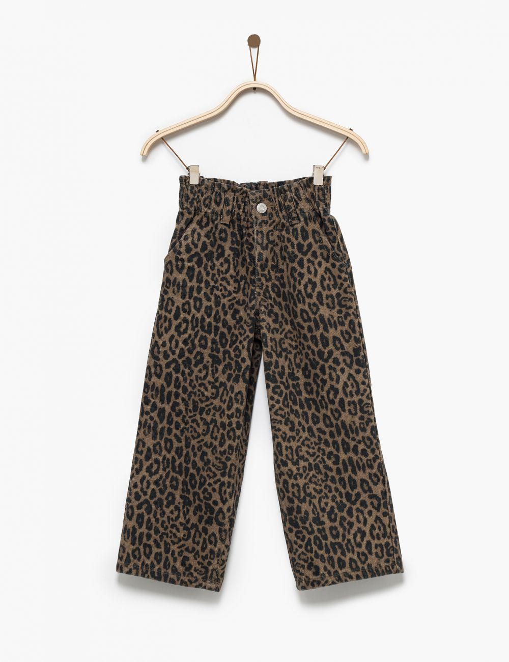 ג’ינס WIDE-LEG מנומר