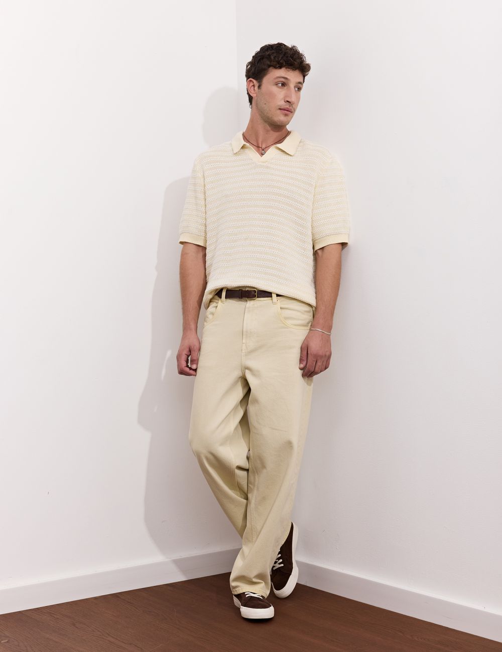 גינס BAGGY עם שטיפה