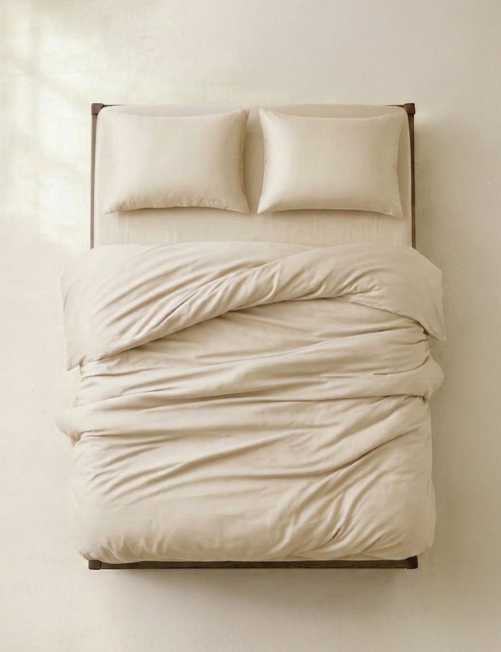 ציפה זוגית סאטן 220X200CM 300TC