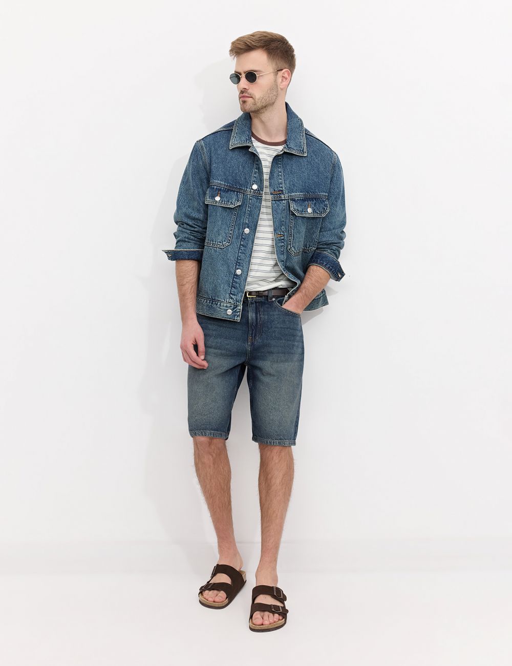 ברמודת ג׳ינס שטופה