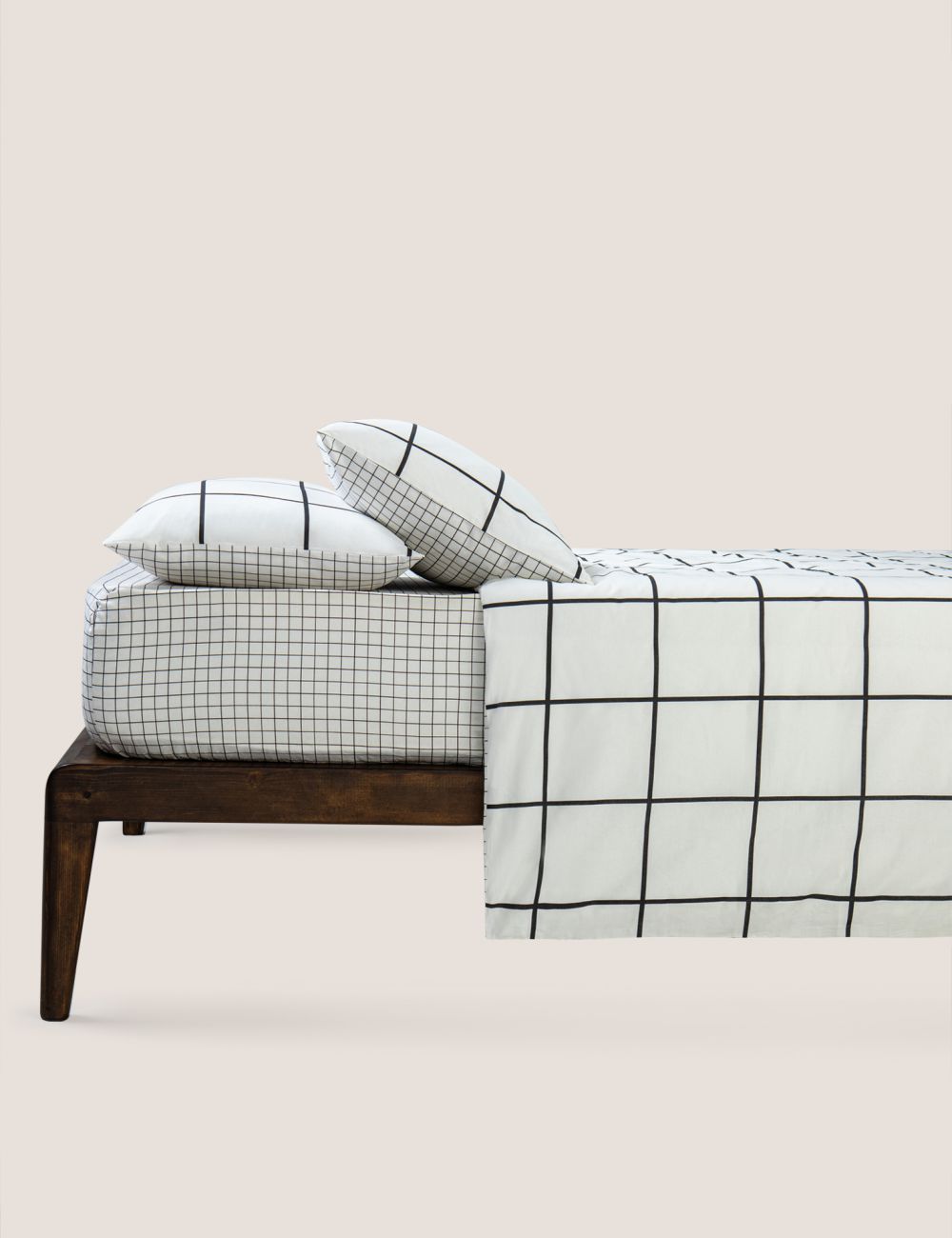 סט מצעים משבצות SQUARE