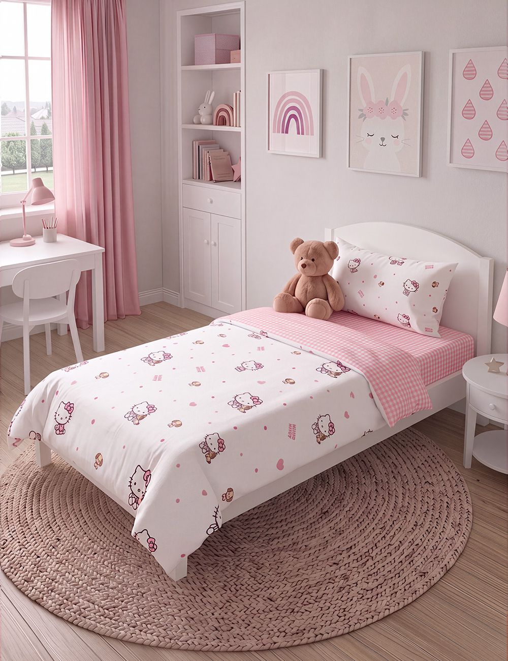 סט מצעים HELLO KITTY  120X200CM
