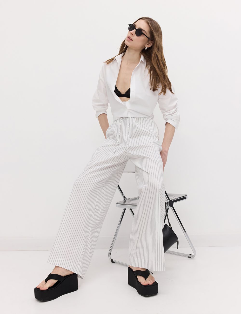 מכנסי פסים ארוכים