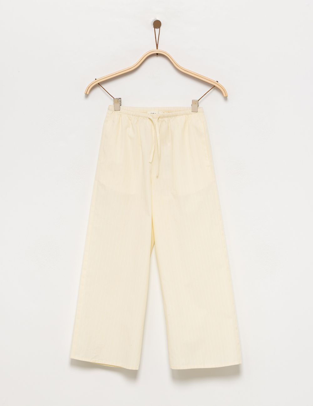 מכנסי אריג פסים