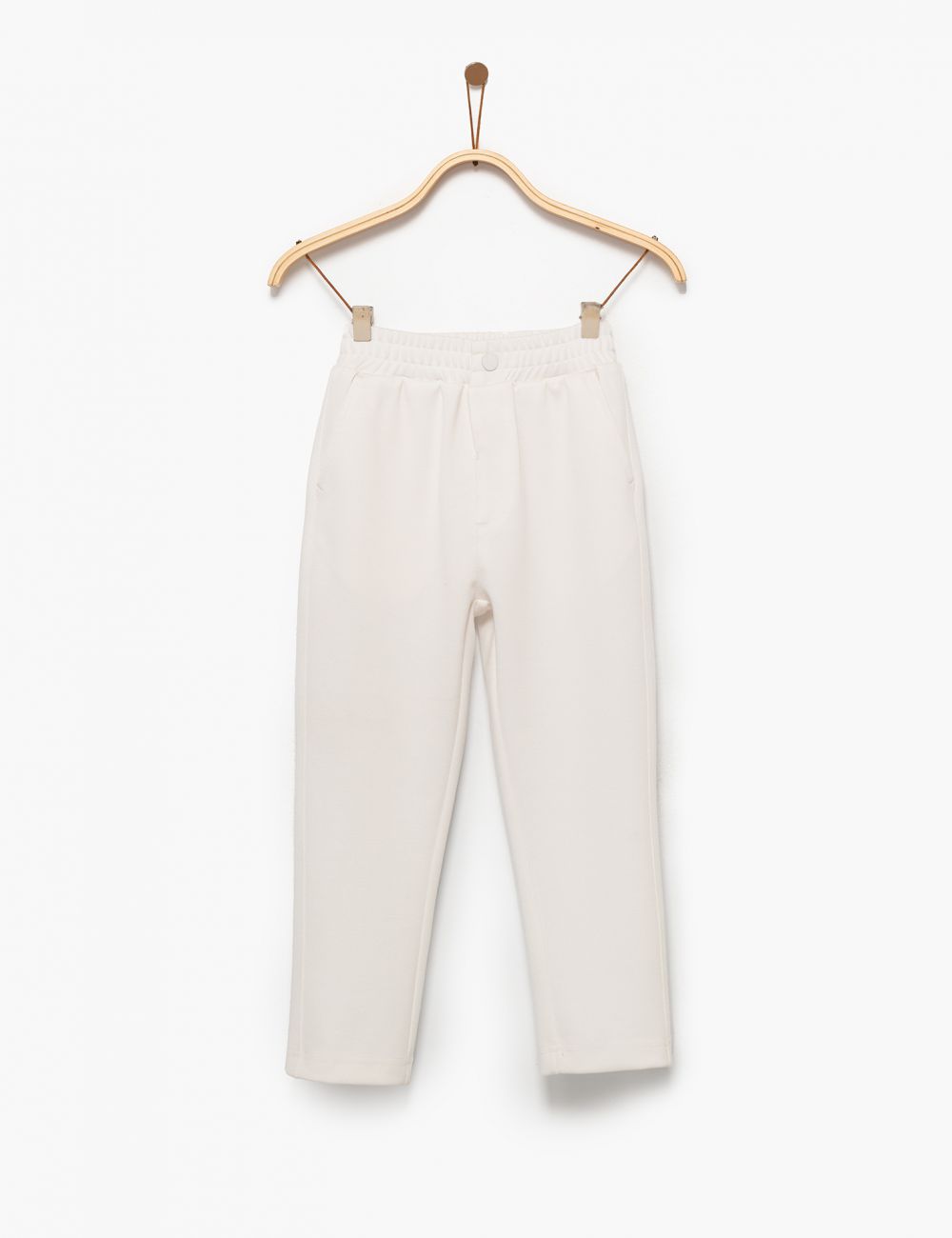 מכנסיים מבד טקסטורה