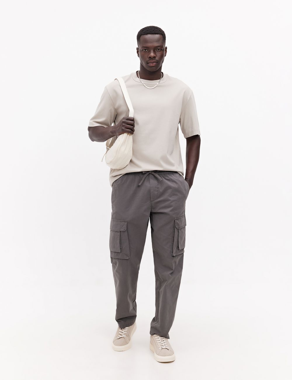 מכנסי CARGO שטופים