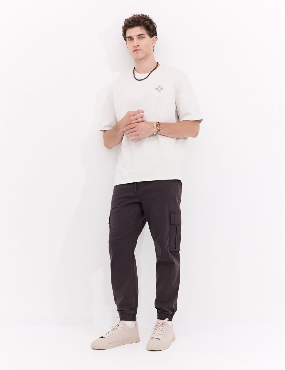 מכנסי דגמ״ח עם מותן אלסטית