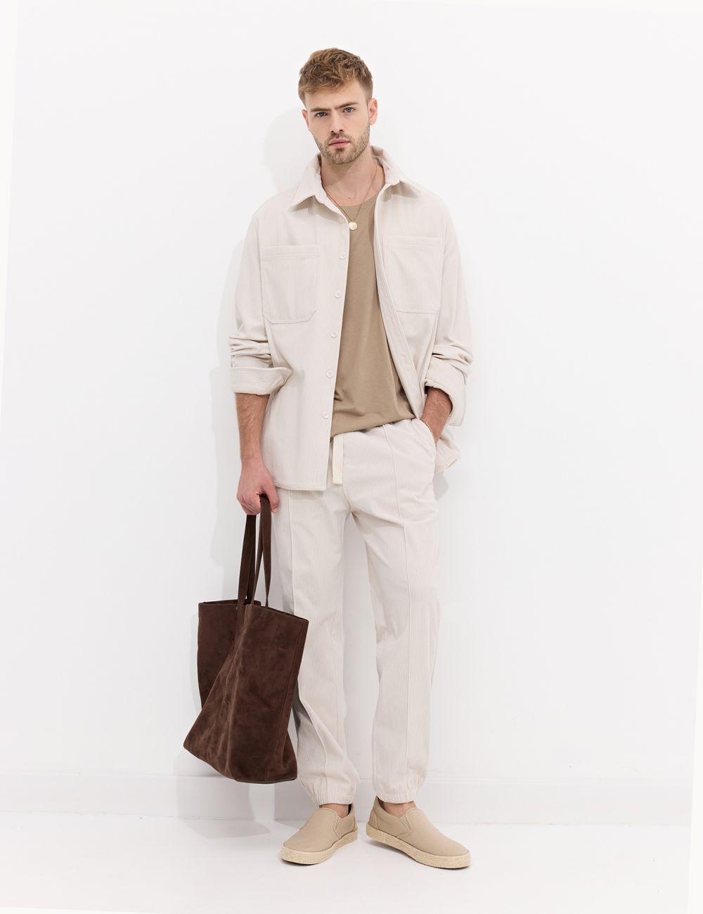 מכנסי JOGGER קורדרוי