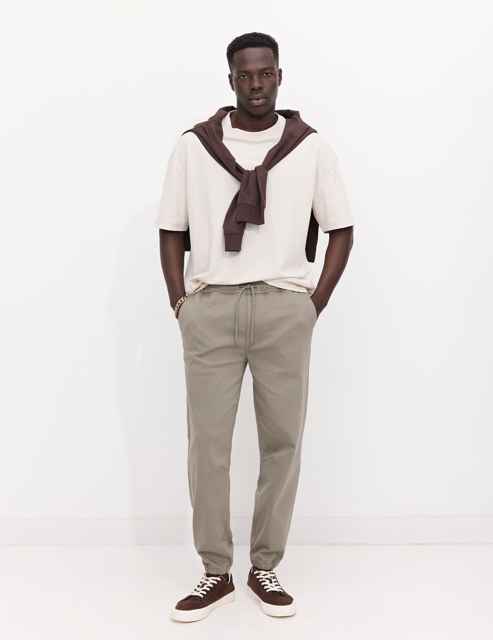 מכנסי ג’וגר ארוכים