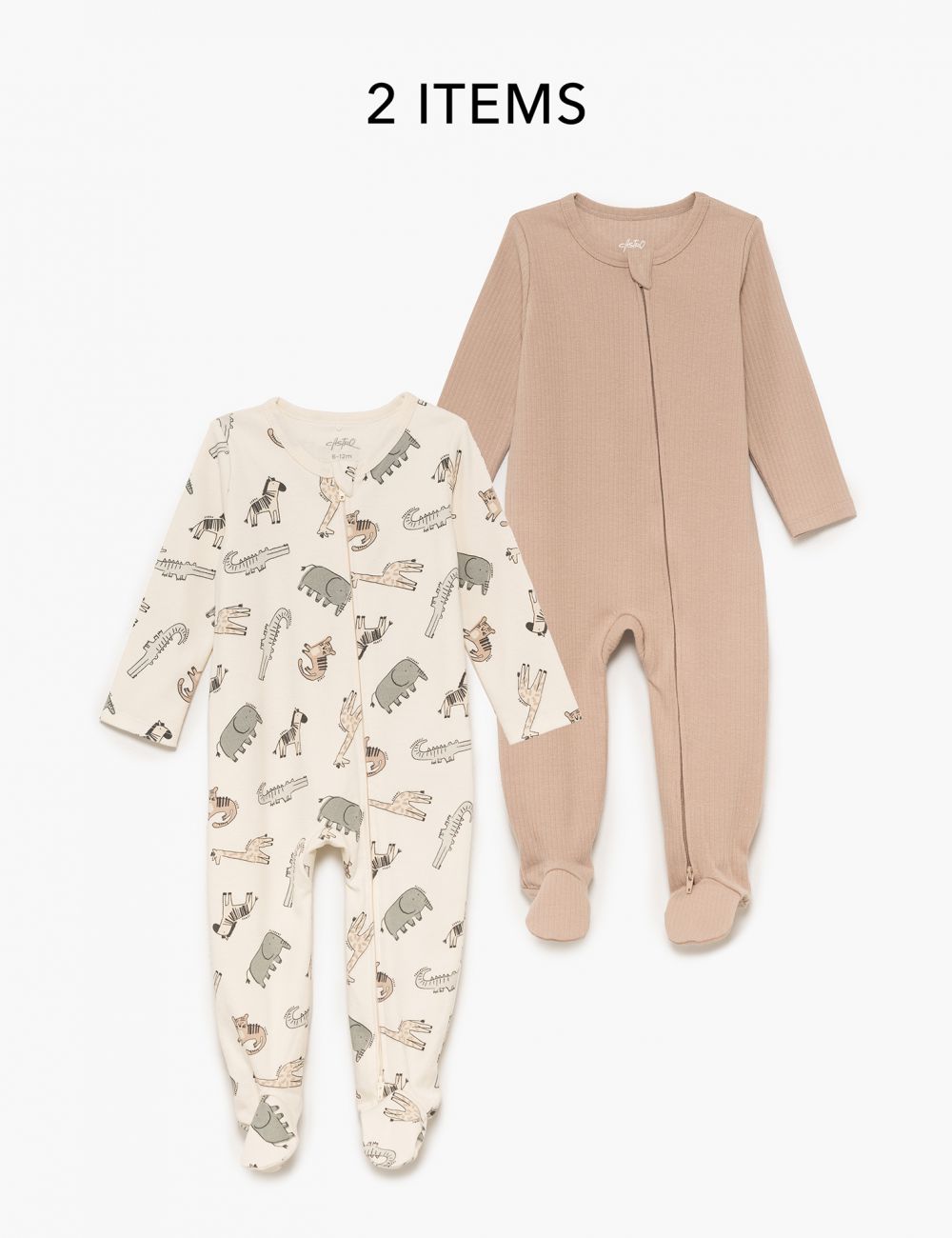 מארז 2 אוברולים NB-24M