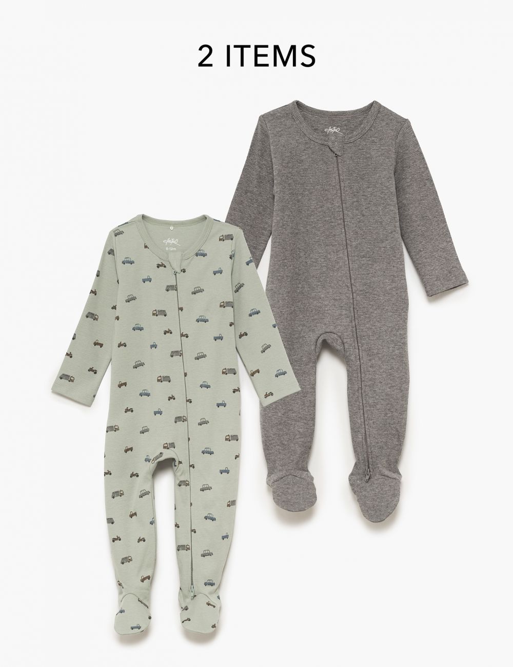 מארז 2 אוברולים NB-24M