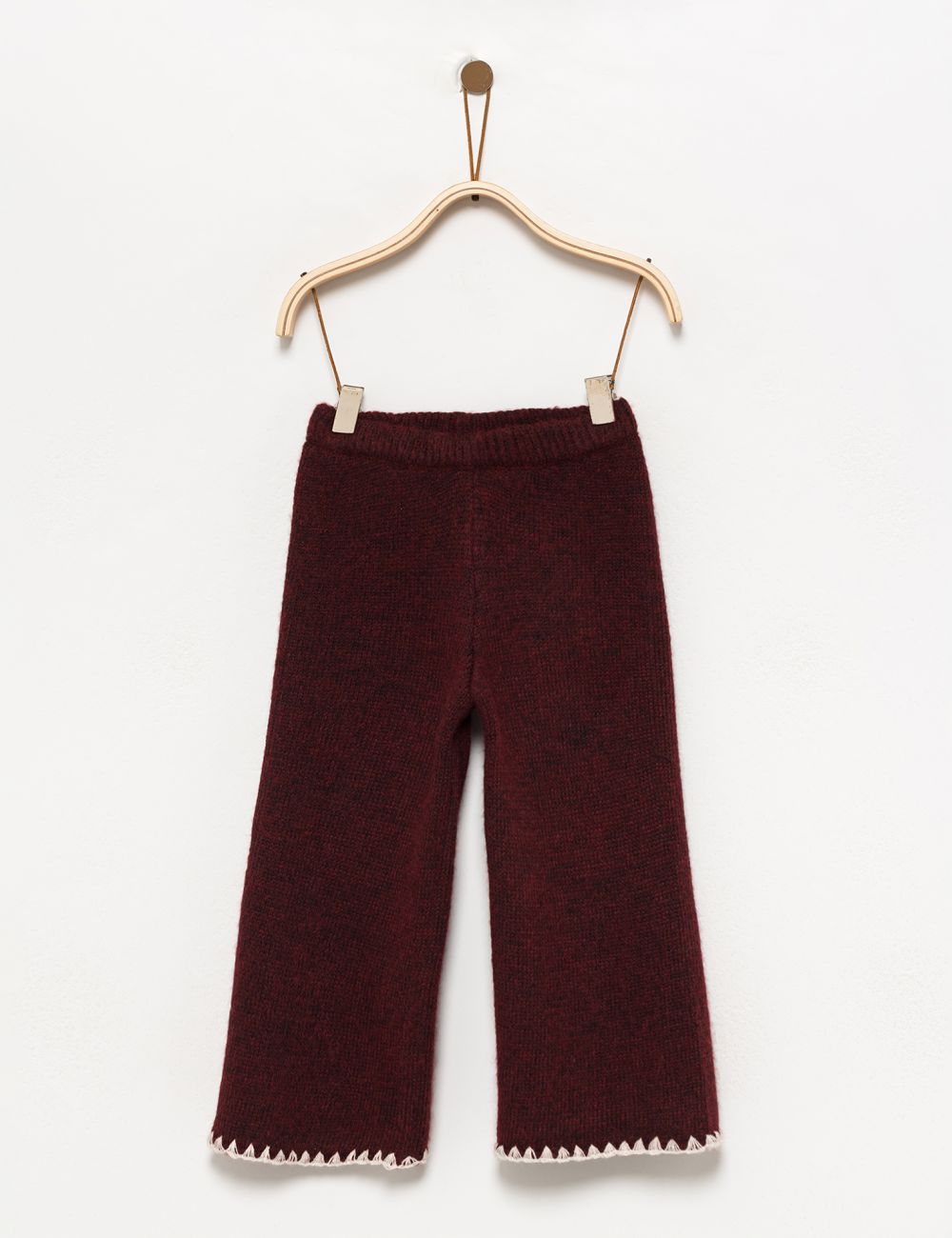 מכנסיים סרוגים WIDE-LEG