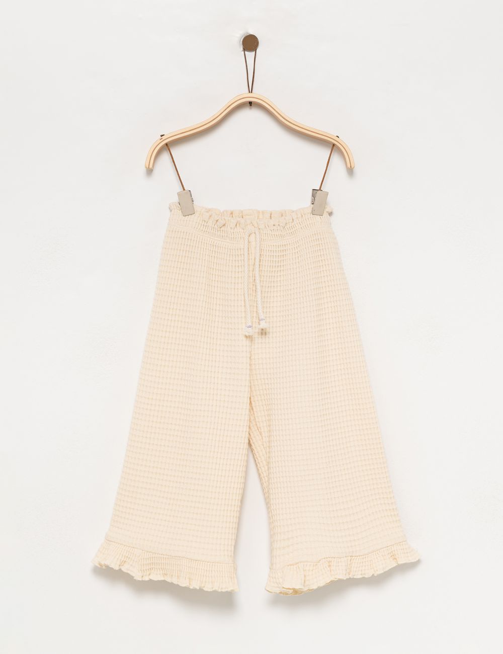 טרנינג רגל רחבה עם וולן