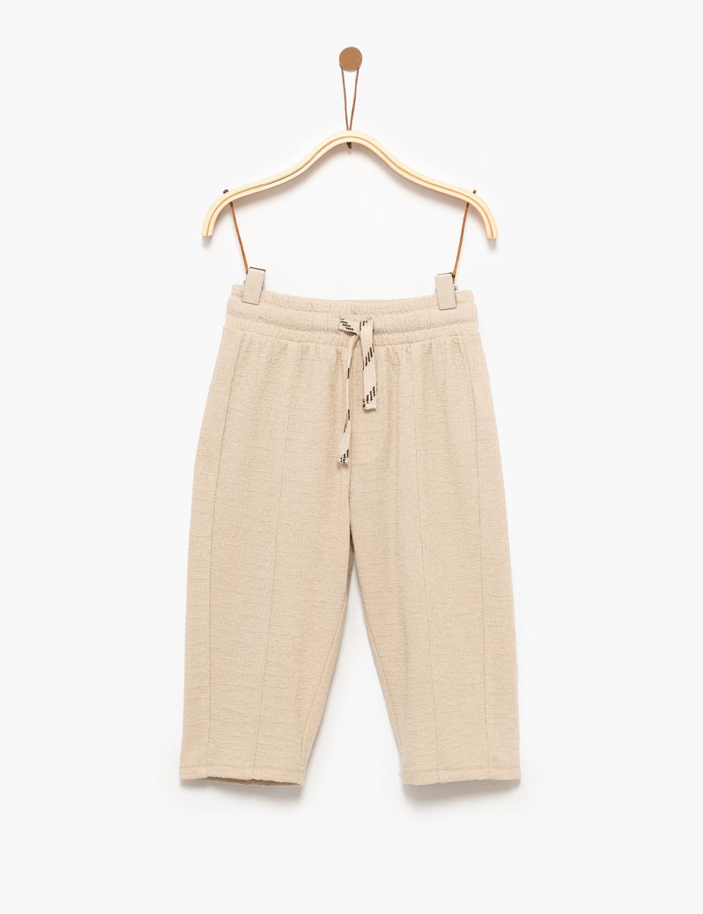 מכנסי טקסטורה ארוכים