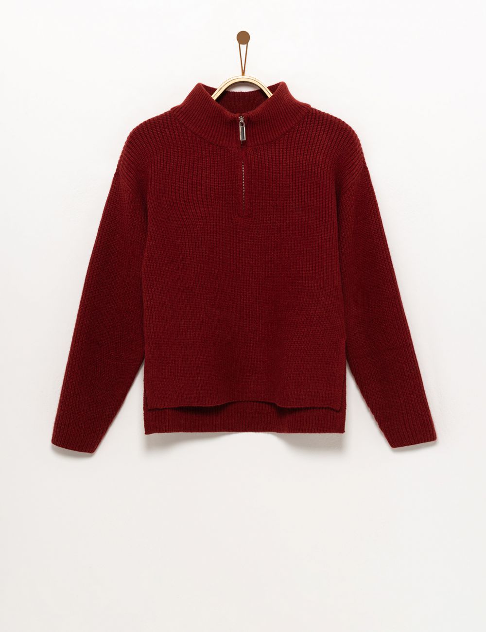 סריג צווארון גבוה