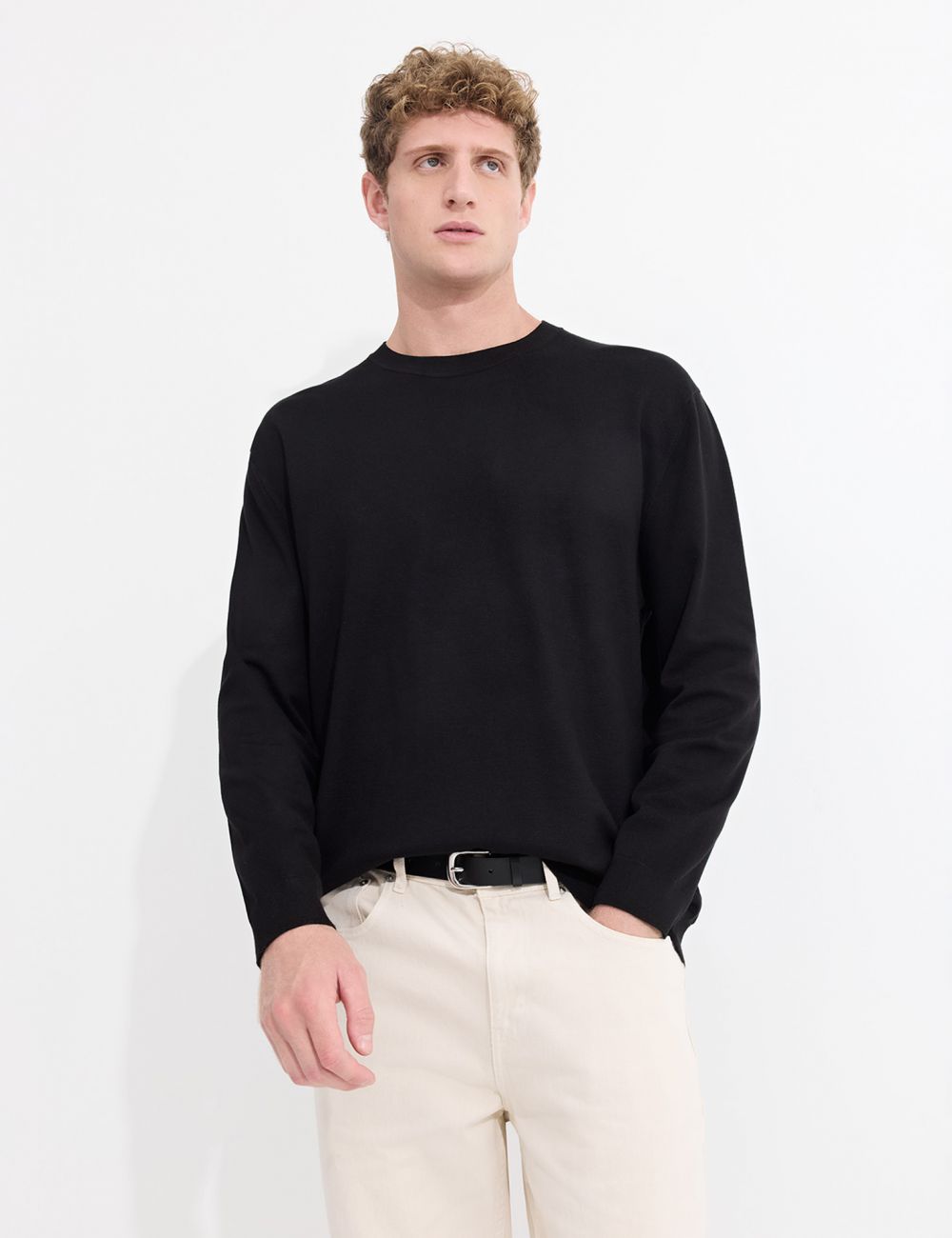 סריג ארוך חלק