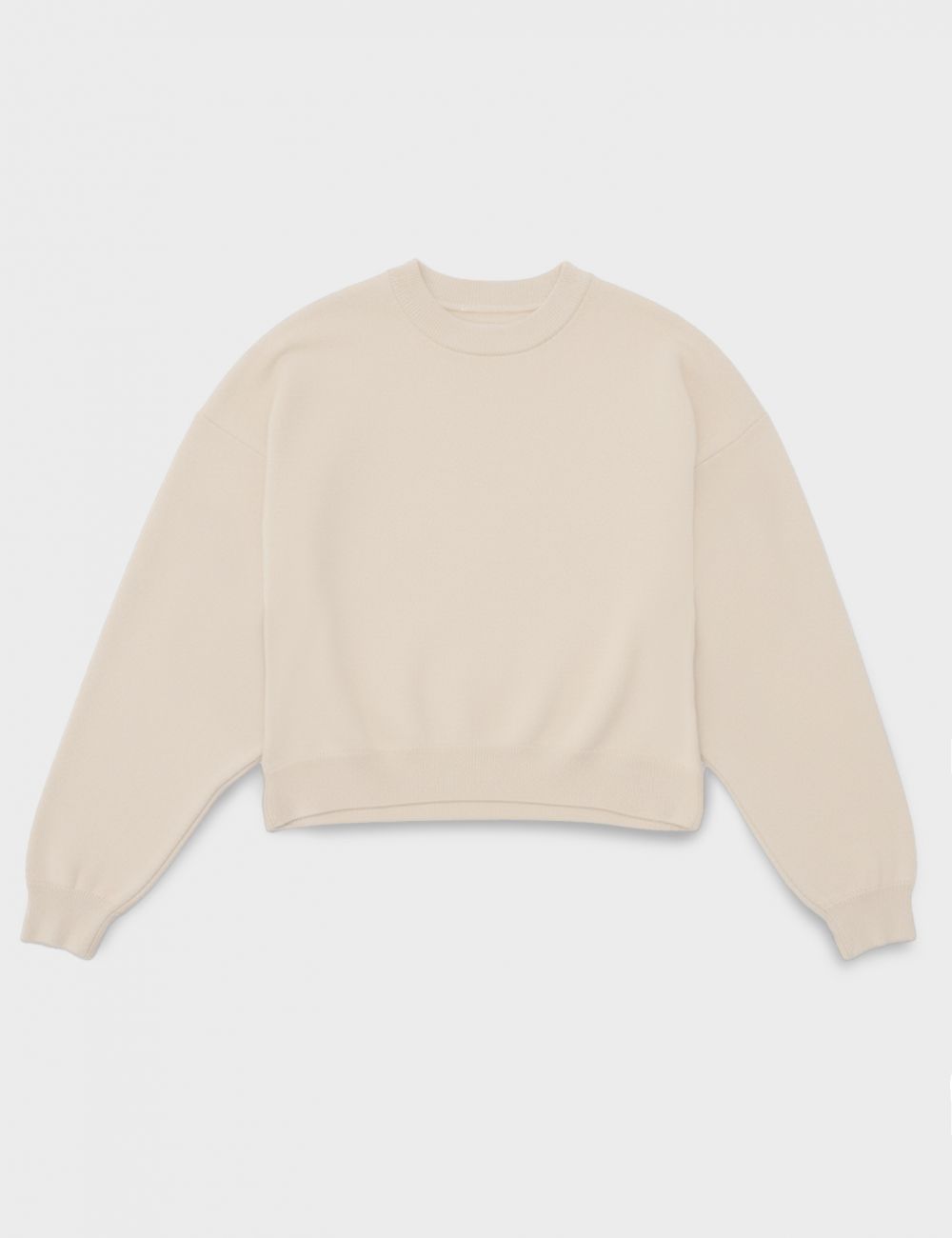 סווטשירט סריג חלק