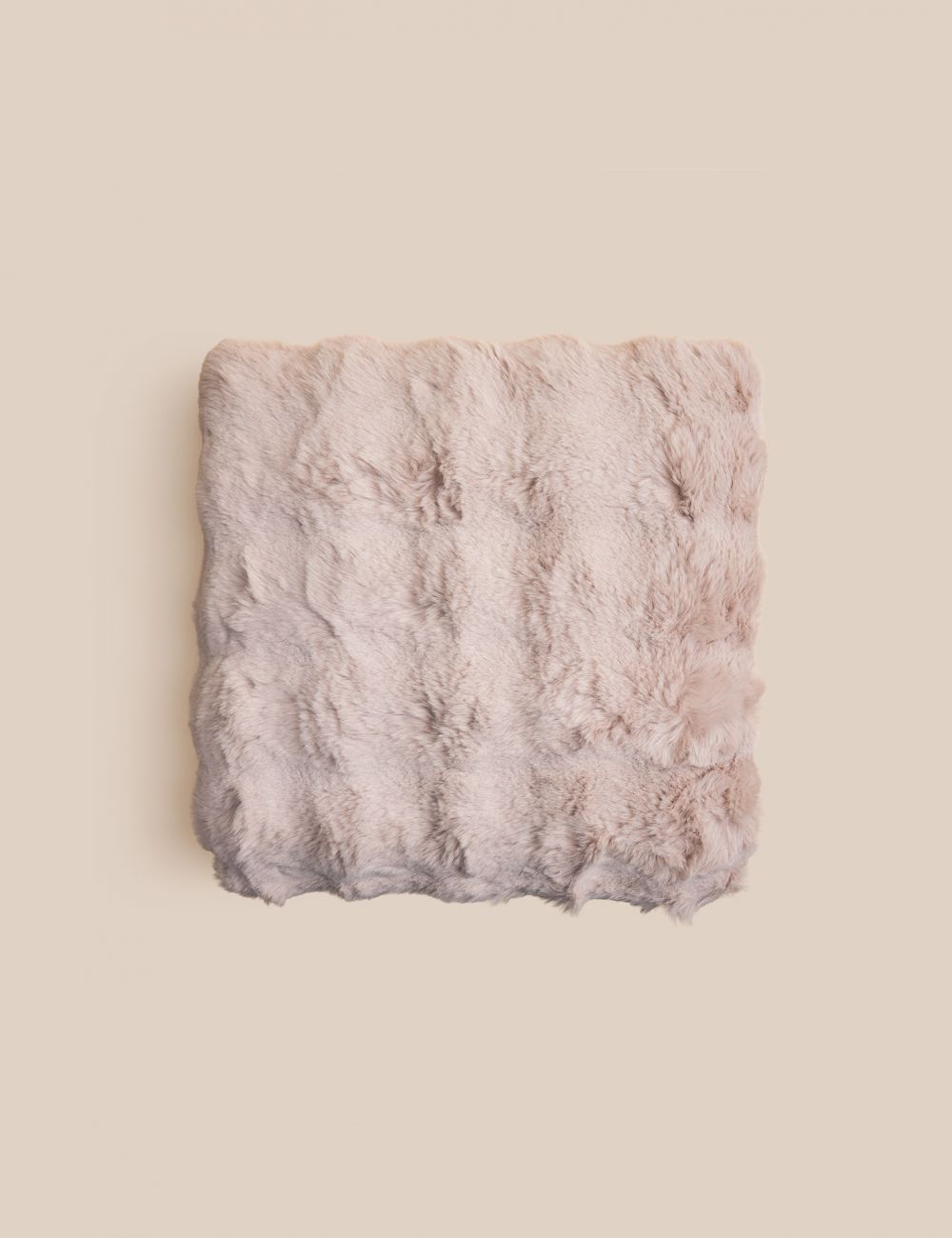 כרית נוי דמוי פרווה 45X45CM