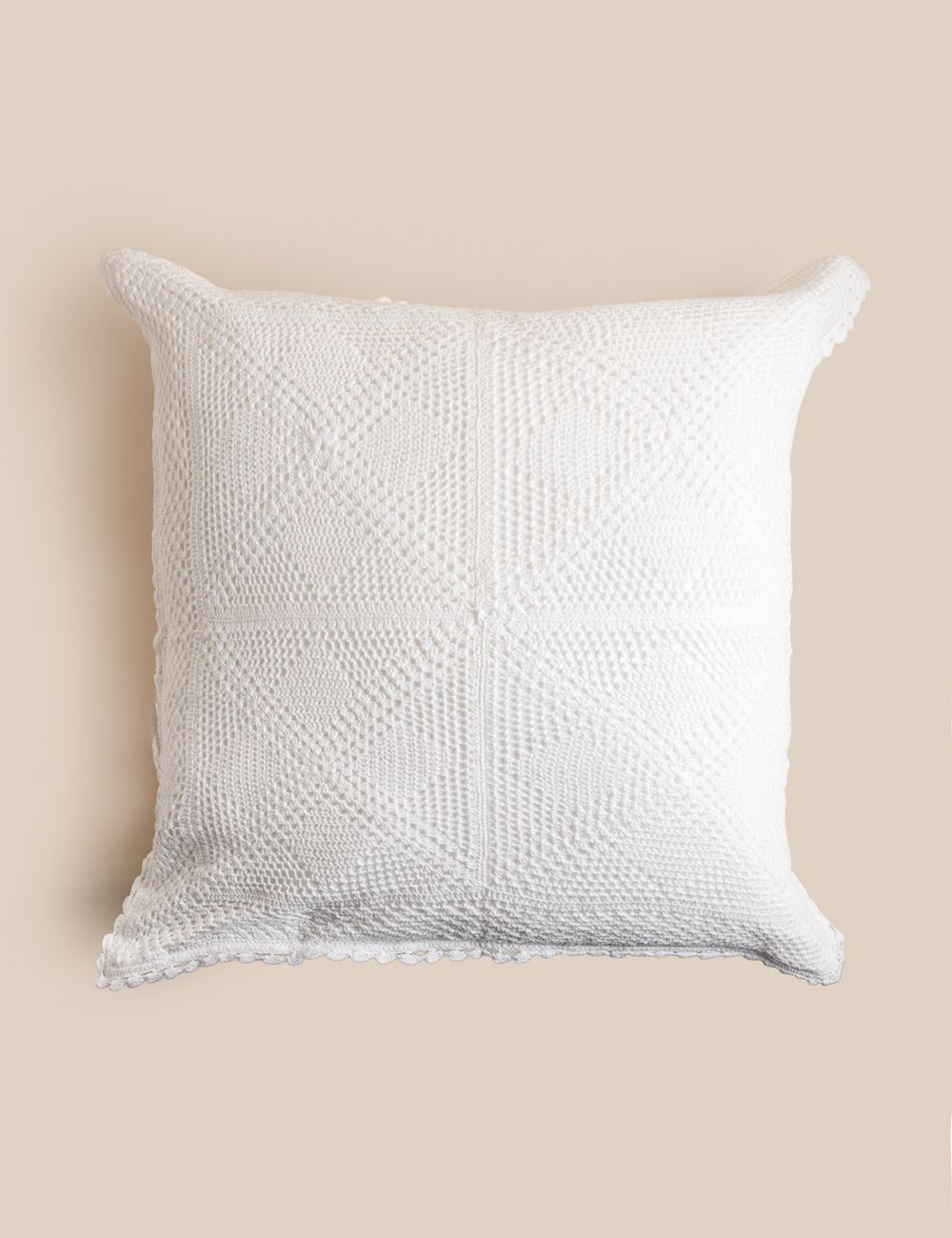 כיסוי לכרית 60X60CM תחרה איילת