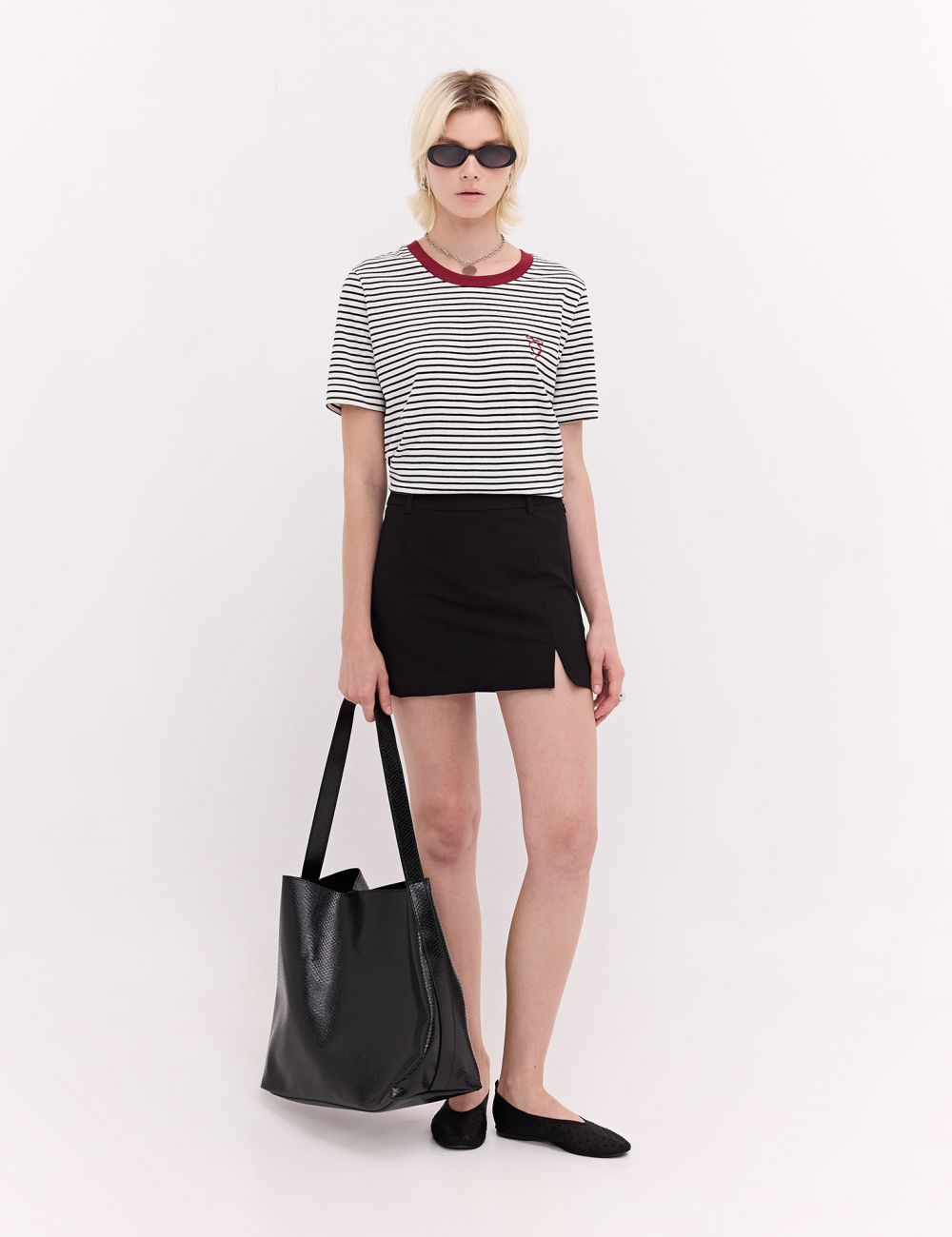 חצאית MINI מחויטת