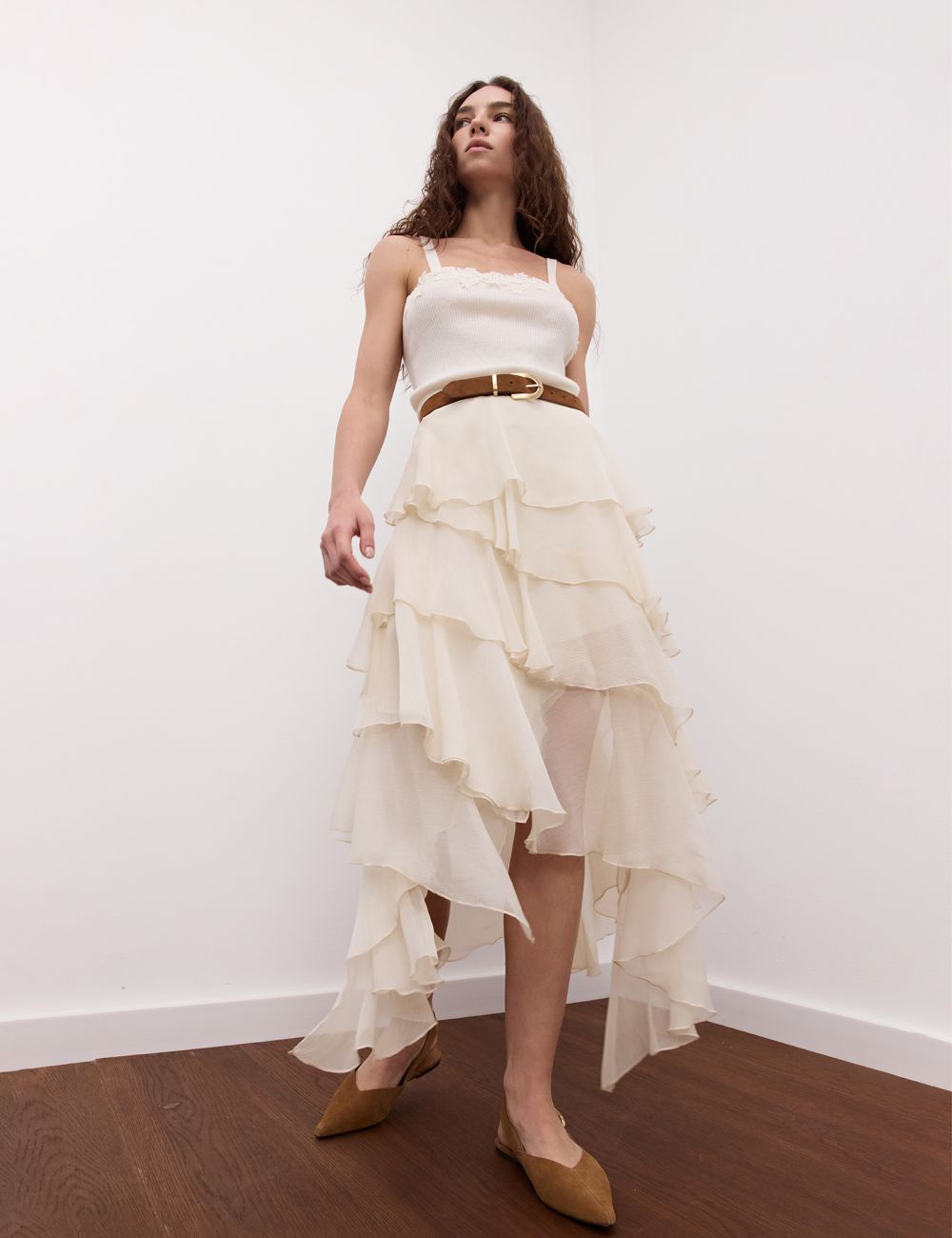 חצאית מידי שכבות