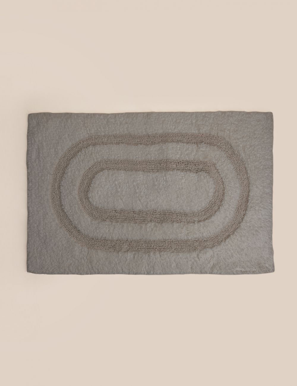 שטיח אמבט כותנה מעגלים 50X80CM