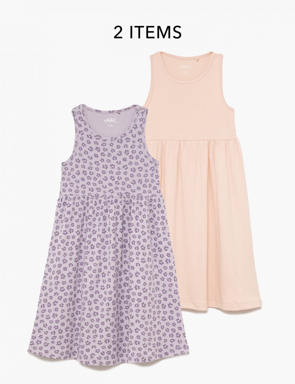 מארז זוג שמלות ריב 4Y-12Y