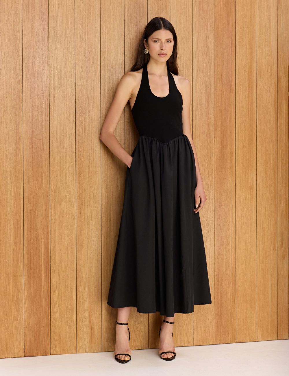 שמלת מקסי קולר