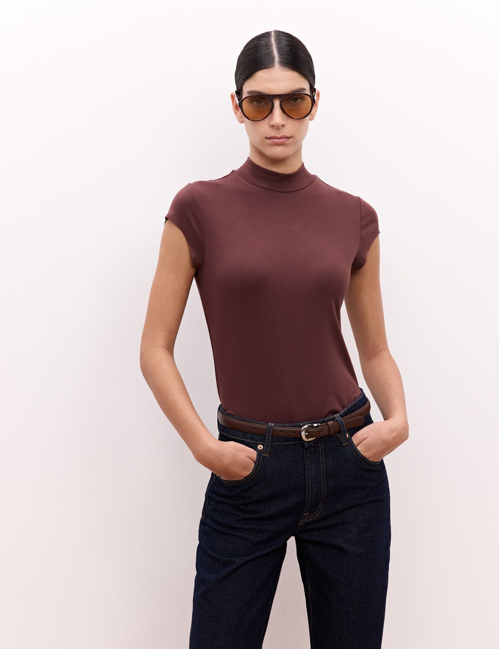 טי שירט עם גולף