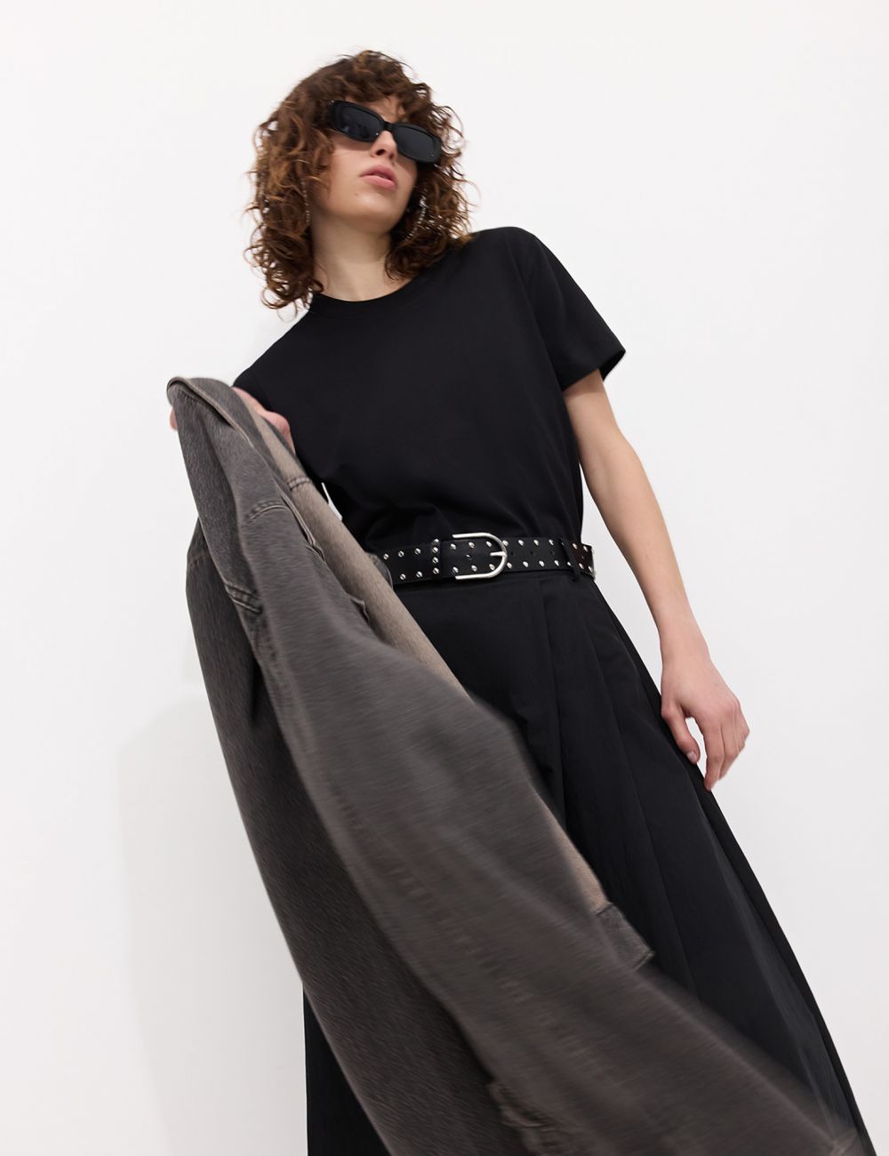 טי שירט כותנה BOXY