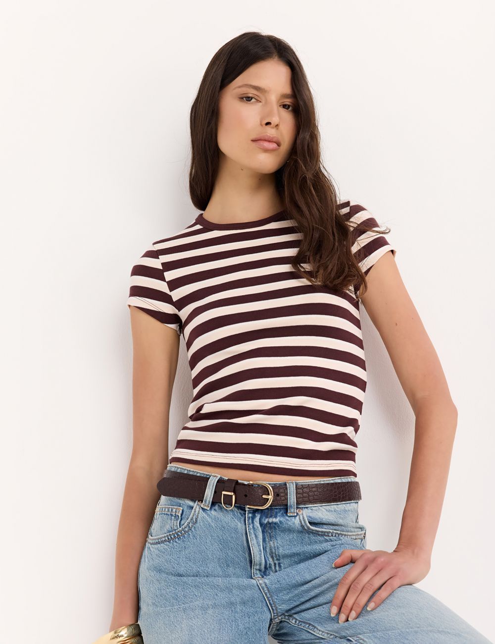 טישרט פסים רטרו